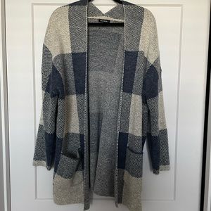 Buffalo Plaid Cardigan with Pockets